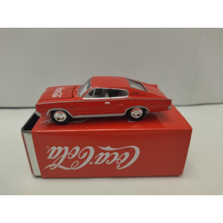 DODGE CHARGER 1966 COCA-COLA BOX 1:64 JOHNNY LIGHTNING OPEN PLASTIC