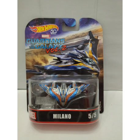MILANO GUARDIANS OF THE GALAXY VOL.2 5/5 MARVEL 1:64 HOT WHEELS PREMIUM
