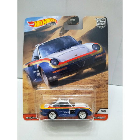 PORSCHE 959 1986 5/5 WILD TERRAIN 1:64 HOT WHEELS PREMIUM