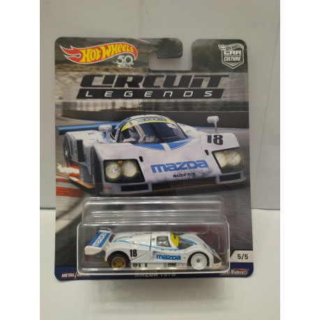 MAZDA 787B n18 5/5 CIRCUIT LEGENDS 1:64 HOT WHEELS PREMIUM