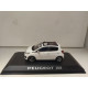 PEUGEOT 108 2014 CABRIOLET 5P BLANC AVEC TOILE RED PURPLE 1:43 NOREV DEALER