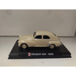 PEUGEOT 203 1950 BEIGE 1:43 AUTOPLUS IXO HARD BOX