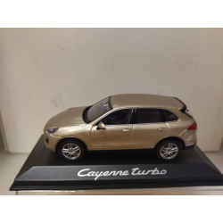 PORSCHE CAYENNE TURBO GOLD  1:43 DEALER MINICHAMPS