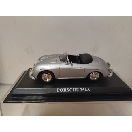 PORSCHE 356A CABRIOLET SILVER 1:43 DelPRADO BLISTER OPEN