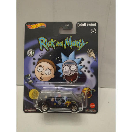 SUPER VAN 3/5 RICK & MORTY 1:64 HOT WHEELS PREMIUM