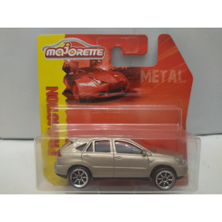 LEXUS RX400h GOLD 1:61/apx 1:64 MAJORETTE - BCN STOCK CARS