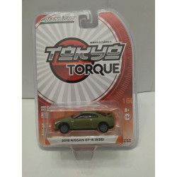 NISSAN GT-R 2015 R35 GREEN TOKYO TORQUE 1:64 GREENLIGHT