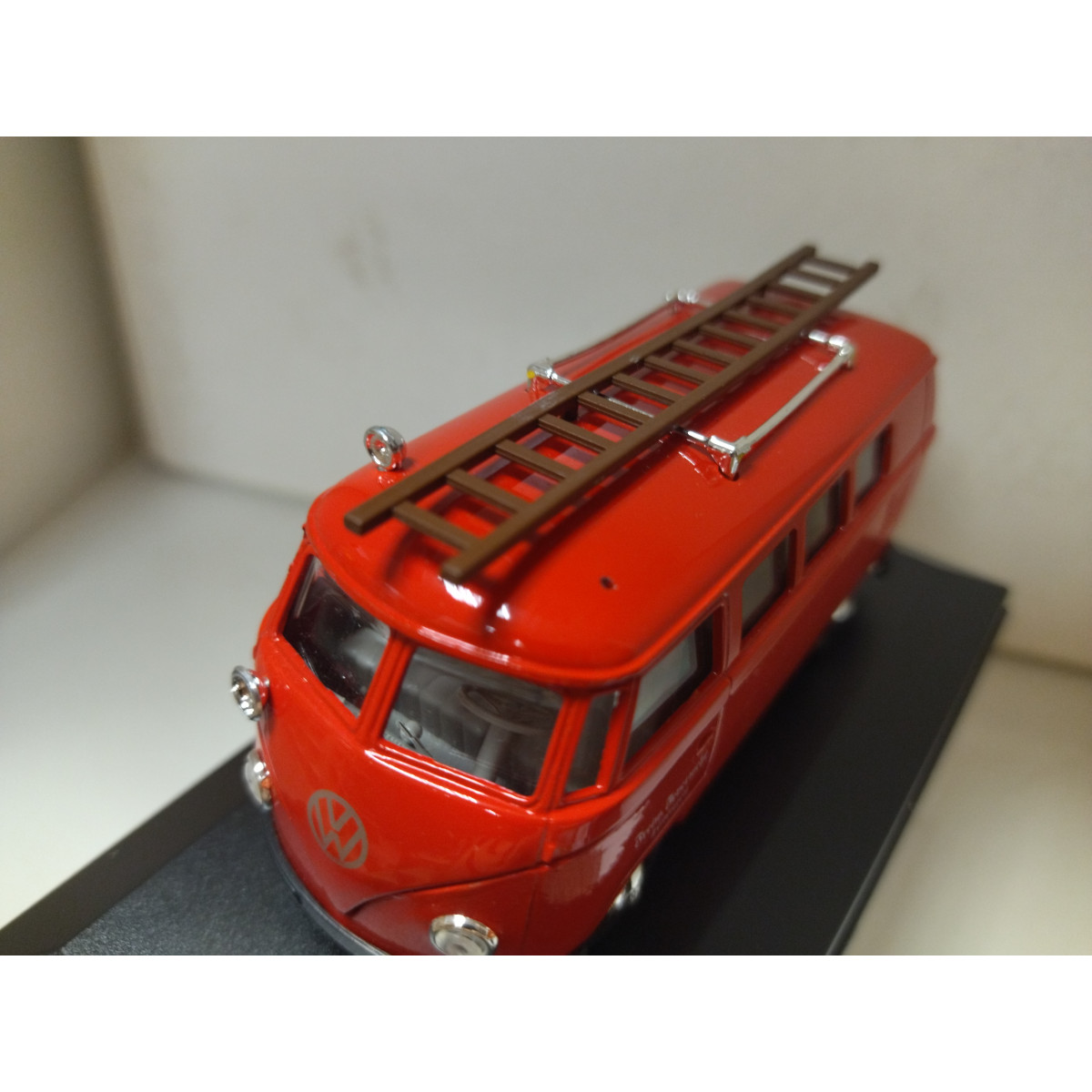 Modèle Réduit MINIALUXE 1/43 - Volkswagen Combi T1 1955 - Bleu Et Crème - Neuf Avec Certificat