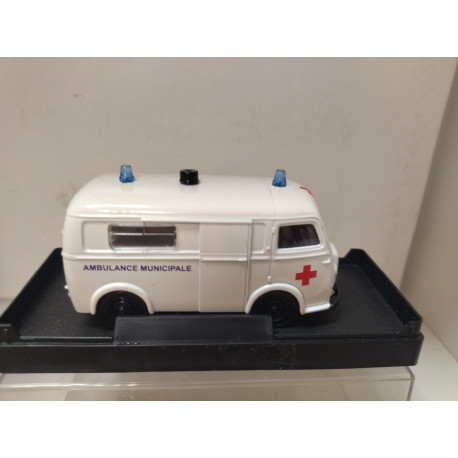 PEUGEOT D4A AMBULANCE MUNICIPALE 1:43 VEREM V380