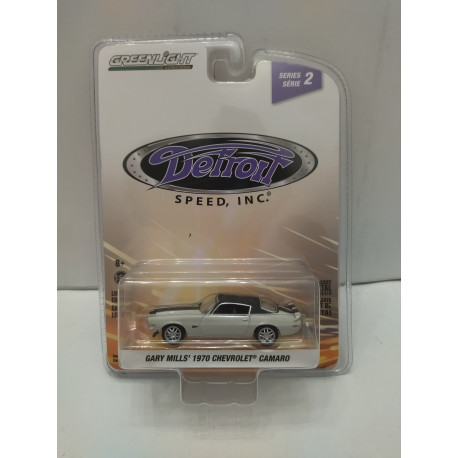 CHEVROLET CAMARO 1970 GARY MILL´S DETROIT 1:64 GREENLIGHT