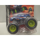 FORD F-150 RAPTOR BLUE BIGFOOT MONSTER ROCKERZ 1:64 MAJORETTE