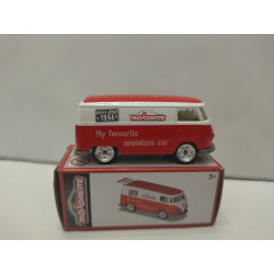 VOLKSWAGEN T1 PANEL VAN MAJORETTE VINTAGE BOX DELUXE 1:59/apx 1:64 MAJORETTE