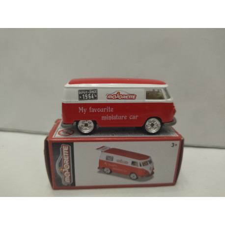 VOLKSWAGEN T1 PANEL VAN MAJORETTE VINTAGE BOX DELUXE 1:59/apx 1:64 MAJORETTE