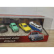 SET 5 CARS PORSCHE,VW,TOYOTA,FORD GIFTPACK VINTAGE CARS apx 1:64 MAJORETTE