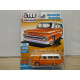 CHEVROLET SUBURBAN 1965 ORANGE/WHITE 1:64 AUTO WORLD