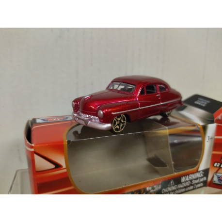 MERCURY 1949 COUPE DARK RED 1:64 MOTOR MAX