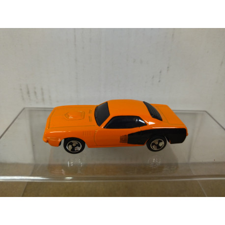 PLYMOUTH HEMI CUDA ORANGE & BLACK 1:64 MAISTO NO BOX