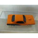 PLYMOUTH HEMI CUDA ORANGE & BLACK 1:64 MAISTO NO BOX