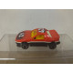 PONTIAC FIERO RED & BLACK n42 1:55/apx 1:64 MAJORETTE 206 NO BOX
