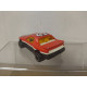 PONTIAC FIERO RED & BLACK n42 1:55/apx 1:64 MAJORETTE 206 NO BOX