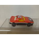 PONTIAC FIERO RED & BLACK n42 1:55/apx 1:64 MAJORETTE 206 NO BOX