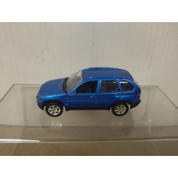 BMW X5 BLUE apx 1:64 WELLY NO BOX