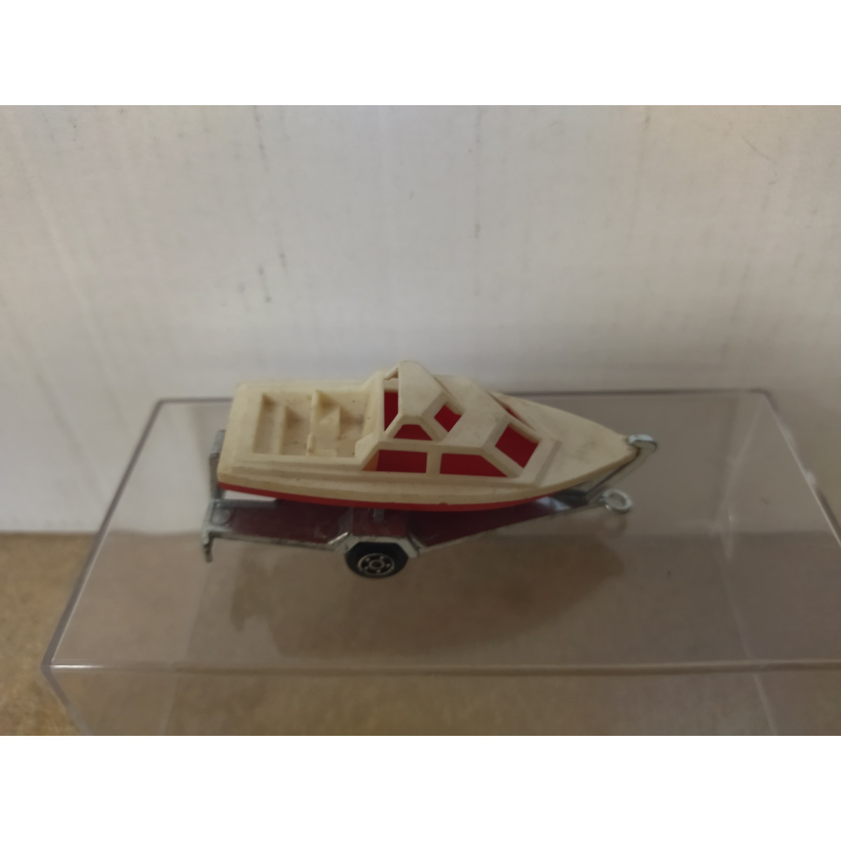 Bateau Norev Avec Remorque Portaflot - Miniature Collection Vintage - Occasion