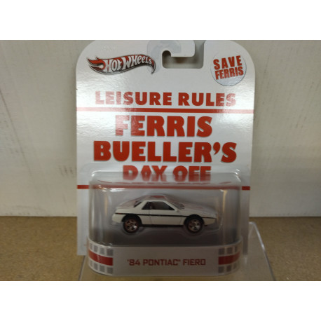 PONTIAC FIERO 1984 FERRIS BUELLER´S DAY OFF 1:64 HOT WHEELS PREMIUM