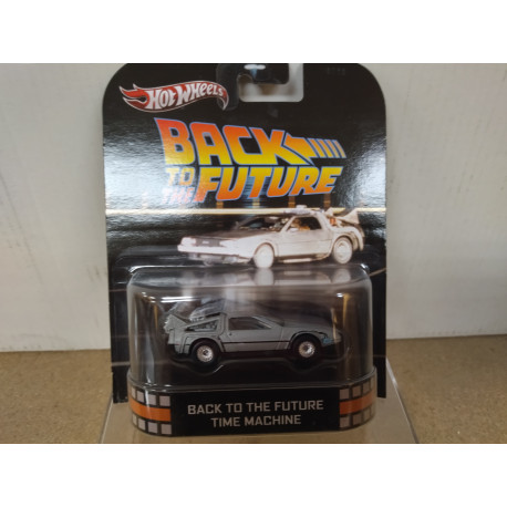 BACK TO THE FUTURE TIME MACHINE BACK TO THE FUTURE 1:64 HOT WHEELS PREMIUM