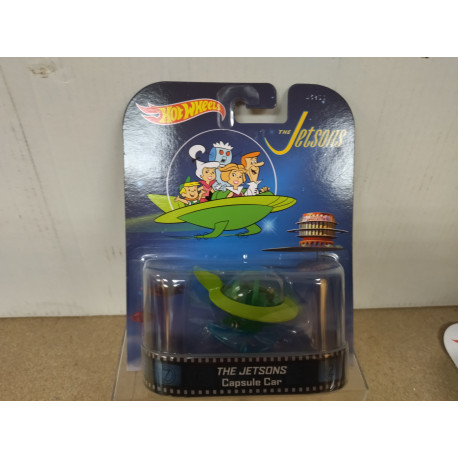 THE JETSONS CAPSULE CAR 1:64 HOT WHEELS PREMIUM