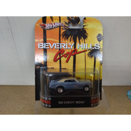CHEVROLET NOVA 1968 BEVERLY HILLS COP 2 1:64 HOT WHEELS PREMIUM
