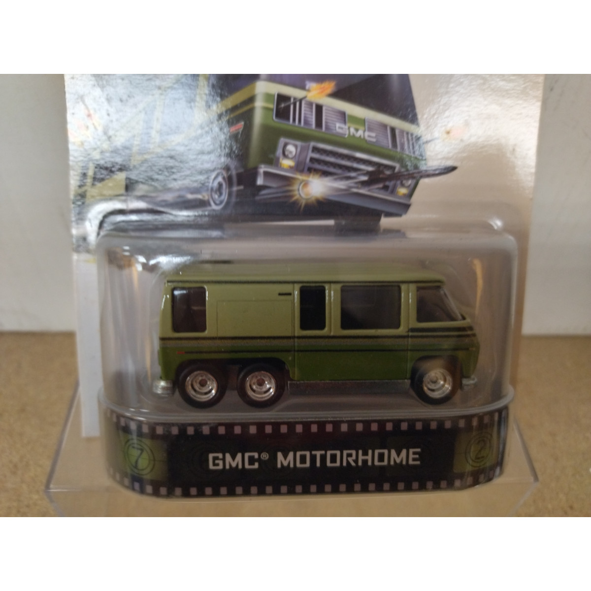 GMC MOTORHOME STRIPES 164 HOT WHEELS PREMIUM BCN STOCK CARS