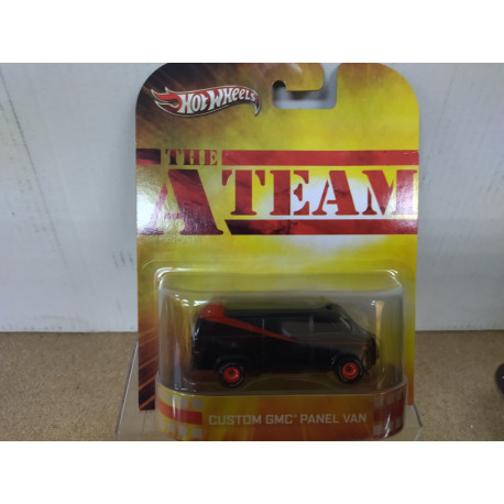 GMC VANDURA PANEL VAN CUSTOM B.A.´S/M.A. A-TEAM/EQUIPO A 1:64 HOT WHEELS PREMIUM