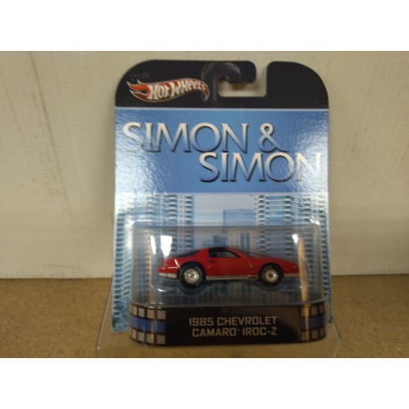 CHEVROLET CAMARO 1985 IROC-Z SIMON & SIMON 1:64 HOT WHEELS PREMIUM
