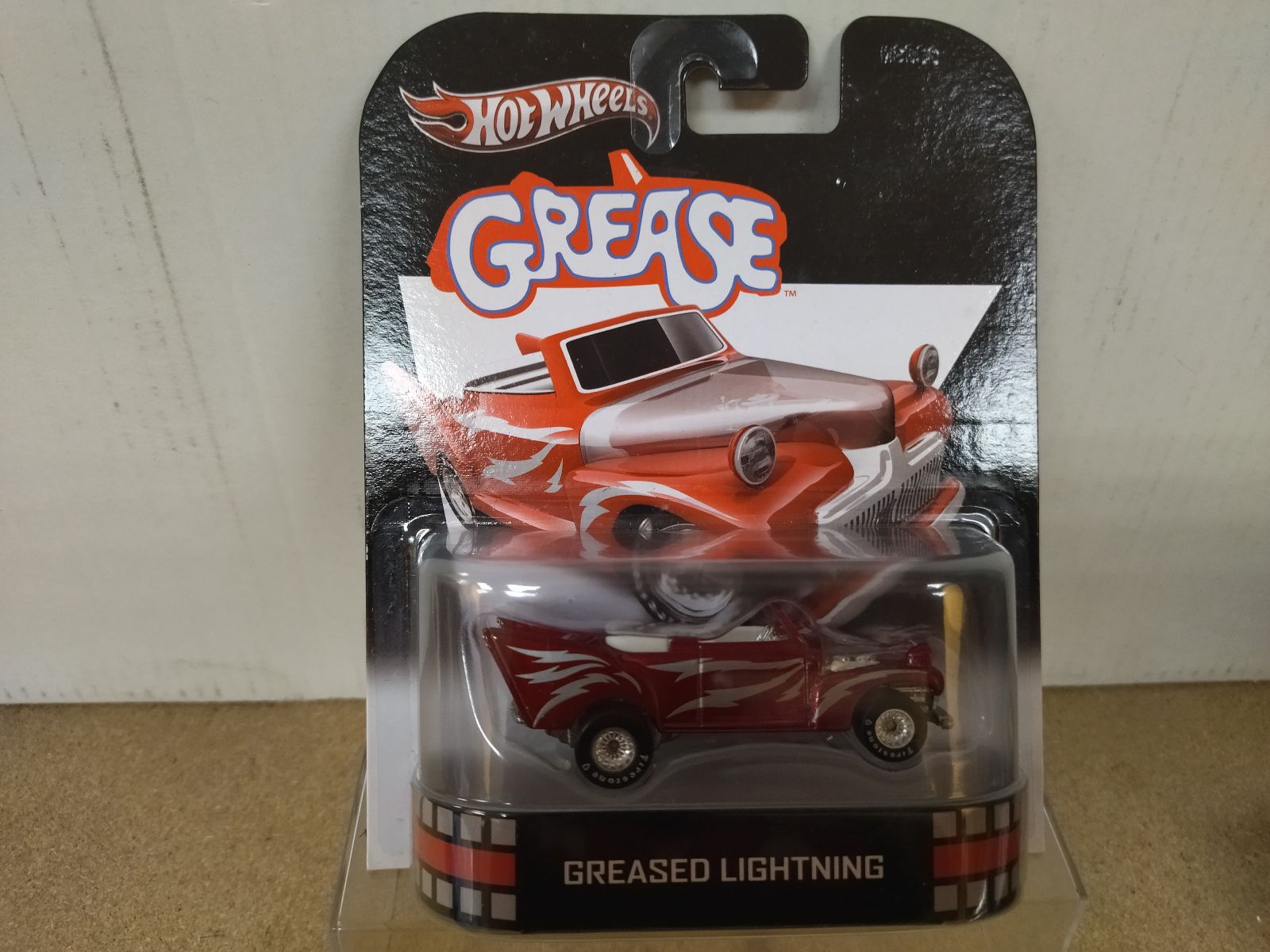 GREASED LIGHTNING GREASE 1:64 HOT WHEELS PREMIUM - BCN STOCK CARS