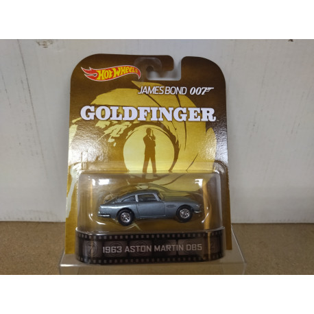 ASTON MARTIN DB5 1963 GOLDFINGER 007 JAMES BOND 1:64 HOT WHEELS PREMIUM