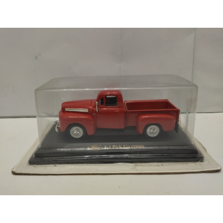 FORD F-1 1948 PICKUP RED 1:43 ROAD SIGNATURE BLISTER OPEN