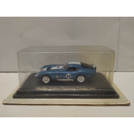 SHELBY COBRA DAYTONA 1965 COUPE BLUE 1:43 ROAD SIGNATURE BLISTER OPEN