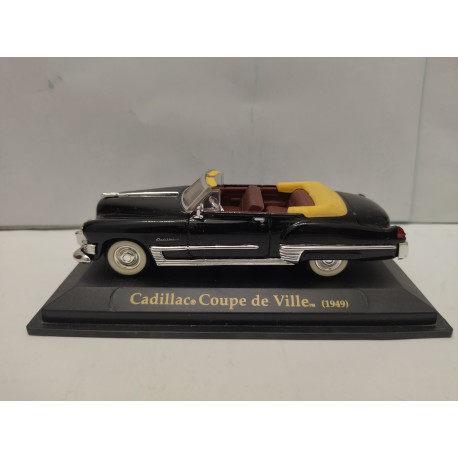 CADILLAC COUPE DEVILLE 1949 CABRIOLET BLACK 1:43 ROAD SIGNATURE BOX