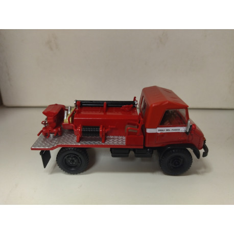 UNIMOG U404 1960 VIGILI FUOCO FIRE/POMPIERS/BOMBEROS 1:43 SALVAT IXO