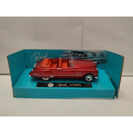 BUICK ROADMASTER 1949 CONVERTIBLE RED 1:43 NEW RAY CITYCRUISER