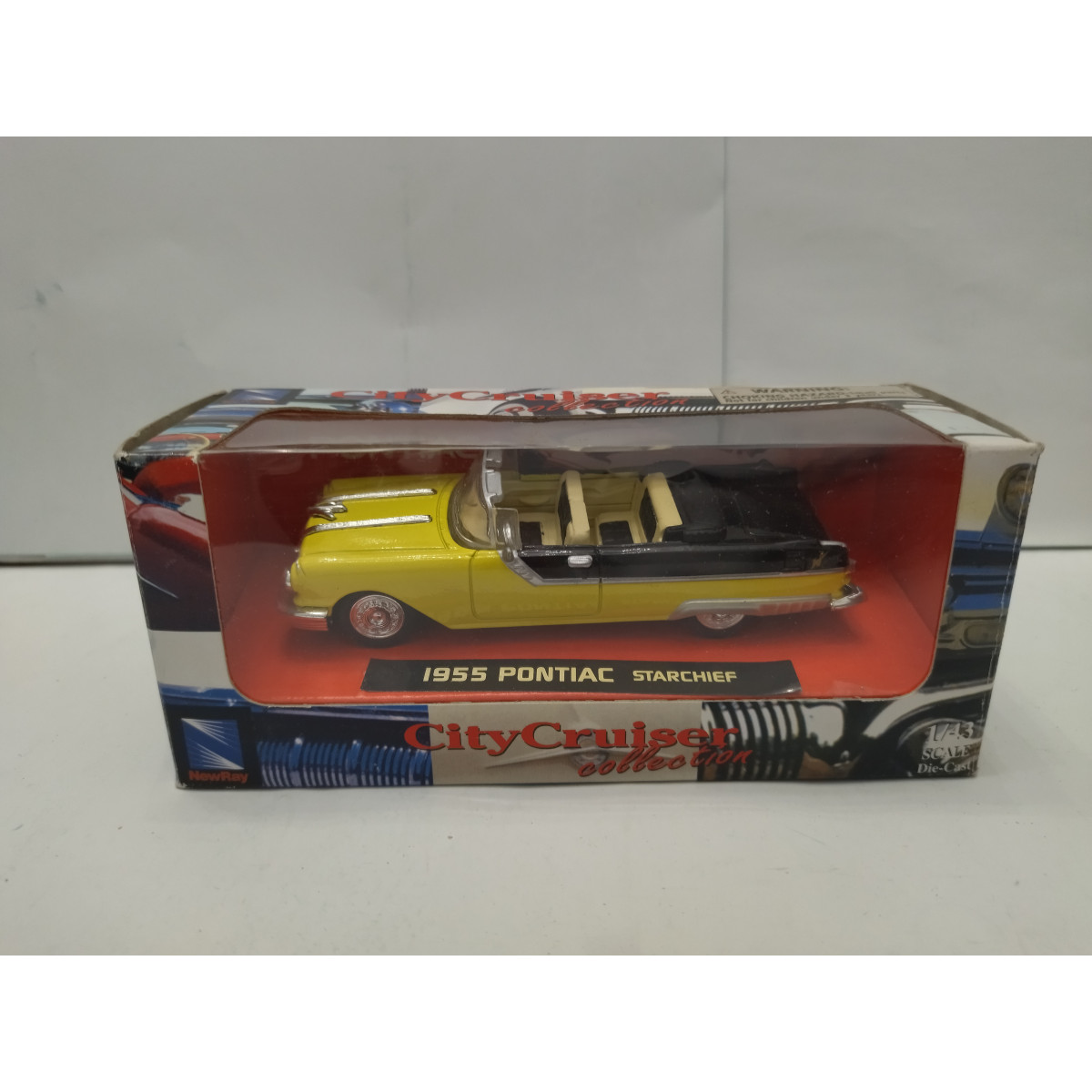 Diecast model cars Pontiac Star Chief Convertible Jaune Creme/black 1956 1/43 Ne Diecast model cars Pontiac Star Chief Convertible Jaune Creme/black 1956 1/43 Ne