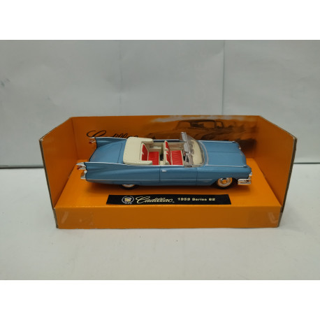 CADILLAC 1959 SERIES 62 CABRIOLET BLUE 1:43 NEW RAY CITYCRUISER