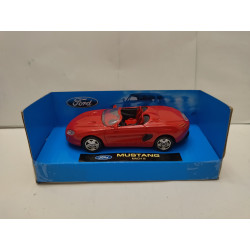 FORD MUSTANG MACH III CONVERTIBLE RED 1:43 NEW RAY CITYCRUISER