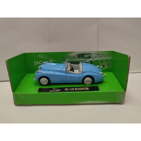 JAGUAR XK 120 ROADSTER BLUE 1:43 NEW RAY CITYCRUISER