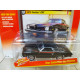 PONTIAC GTO 1973 BLACK & RED CLASSIC GOLD 1:64 JOHNNY LIGHTNING
