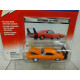 DODGE DAYTONA 1969 ORANGE & BLACK MOPAR MUSCLE 1:64 JOHNNY LIGHTNING