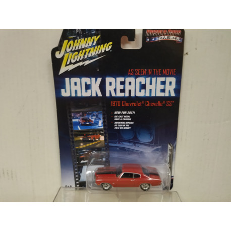 CHEVROLET CHEVELLE 1970 SS JACK REACHER HOLLYWOOD 1:64 JOHNNY LIGHTNING