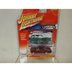 CHEVROLET NOVA 1967 SS DARK RED MUSCLE CARS USA 1:64 JOHNNY LIGHTNING