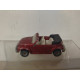 VOLKSWAGEN BEETLE 1303 LS CABRIOLET DARK RED 1:55/apx 1:64 SIKU 1077 NO BOX